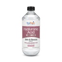 Hyalogic Sıvı Hyaluronik Asit Supplement - 100 mg HA ve 100 mg MSM ile En Büyük Cilt Desteği - Yüz, Gözler ve Lips - Yüksek Moleküler Kilo Formula - 12 ozz