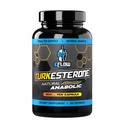 EFlow Beslenme Turkesterone Supplement for Men [En yüksek boy) + Cyclodextrin for High Abors - Art Stamina, Lean Muscle Growth & Recovery, Boosts Drive - 3rd Party Tested (60 Capsules)