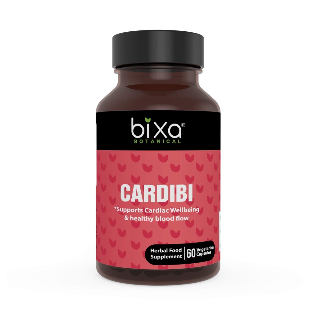 Ayurvedic Natural Herbal Supplement CARDIBI Capsules Pure Authentic Premium Quality 60 Veg Capsules (450 mg) ( Arjuna,Guggul, Punarnava, Trikatu Toz ve Garlic Ekstraksiyon)
