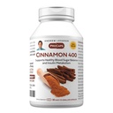 ANDREW LESSMAN Cinnamon 400 mg - 30 Capsules - Yüksek Potency, Standardized Extract. Katkı yok. Küçük Easy to Swallow Capsules