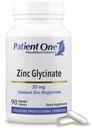 Hasta One çinko Glycinate 30mg | Destek Immune System Health * | Geliştirilmiş çinko Abhidrorpsiyon | 90 Capsules