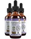 Nervestra Nerve Health Support Supplement - Fast-Absorbing Herbal Liquid Formula - Turmeric, White Willow Bark, B-Vitamins, Alfa Lipoic Acid, Acetyl-L-Carnitine ve More