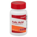 Lider Folic Acid 400MCG Tabletleri 250 Ct. Hücre Büyüme ve Geliştirme İçin Temel