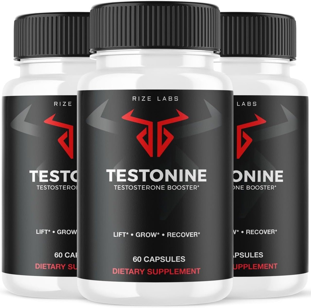 Laboratuarları ( Pack) Testonine Male Supplement, Testonine Capsules for Men, Testonine maximum Strength Formula, Testonine All- Natural Pill for Muscle Power, Testonine İncelemeleri (180 Capsules)