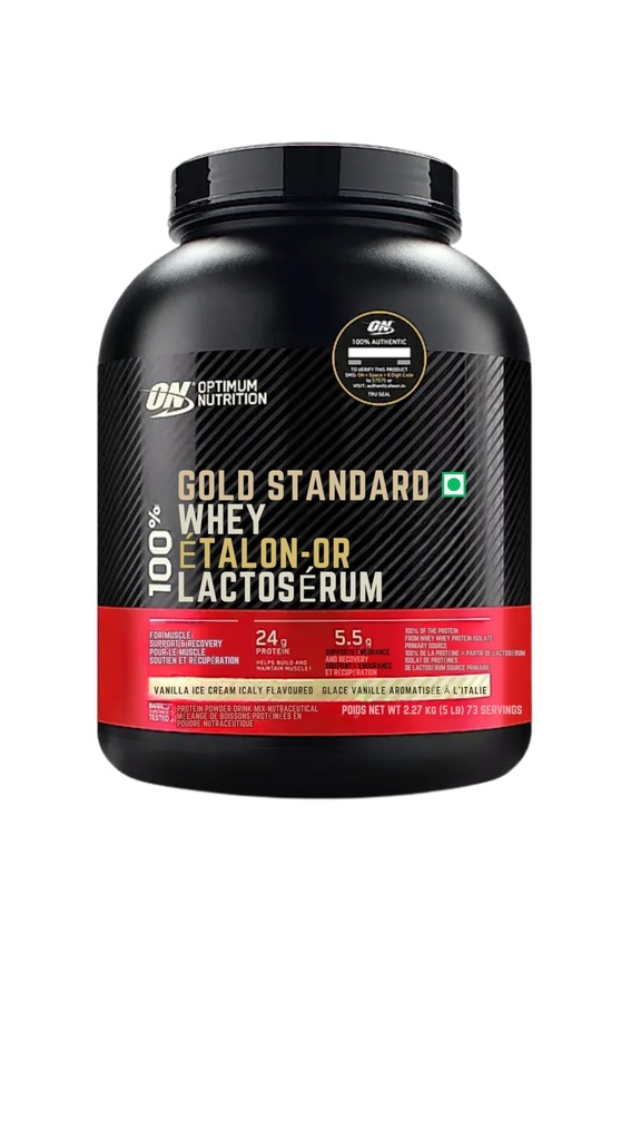 Optimum Beslenme Altın Standardı 100% Whey Protein Vanilla Buz Kremi, 80 Hizmet