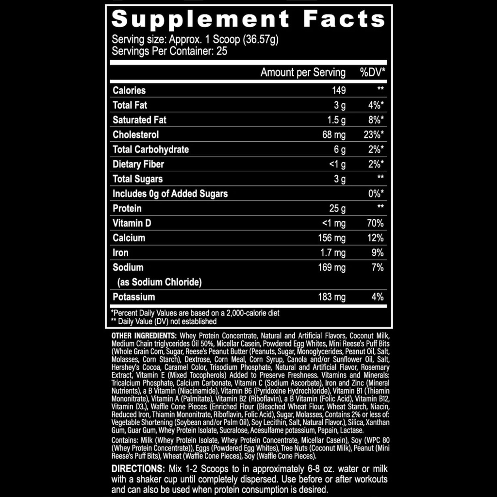 Dünya Beslenme Paketi Black Magic Protein Tozu ile uyumlu - Çok Kaynaklı Protein Whey, Egg & Casein Complex with Enzymes & MCT- 2LB Monster Mash Flavor with Multi-Purpose