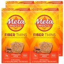 Metamucil Fiber İnces, Daily Fiber Supplement Snack, Psyllium Husk Toz, 5g Fiber per Service, Supports Digestive Health and Satisfies Hunger, Cinnamon Spice Flavor, 4 paket, 12 Herbiri