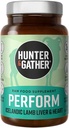 Hunter & Gather Nose to Tail 180 Perform Capsules | Wild, Grass Fed Icelandic Lamb Ancestral Inspired | No GMO Feeds, Antibiotics Or Hormones
