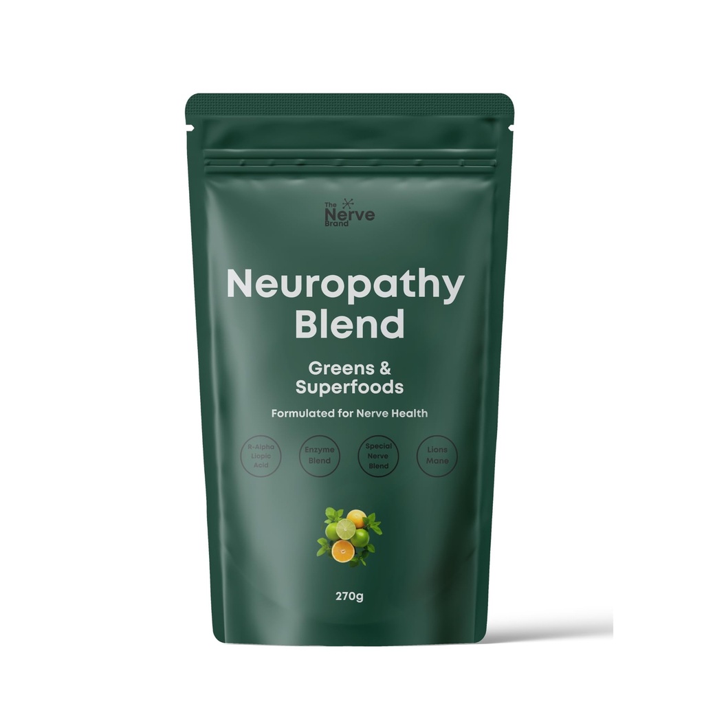 Nerve Brand Neuropati Superfood Mix Greens Toz for Peripheral Neuropati 600 mg of R Alpha Lipoic Acid