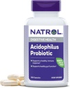 Natrol asitofili 100 mg, Sağlıklı Gut Fonksiyonlar için Diyetsel Tamam, yetişkinler için Digestive Health Capsules, 150 Capsules, 50 Day Supply