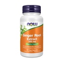 NOW Foods Supplements, Ginger Root Extract 250 mg, Temporary Relief of Upset Stomach*, Digestive Support*, 90 Veg Capsules
