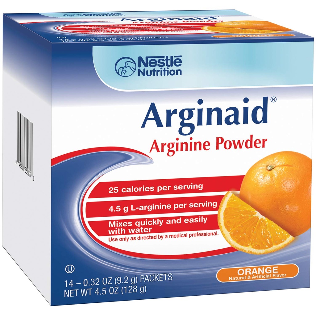 Novartis Beslenme Arginaid - Orange (14 9.2g paketinin kutusu)