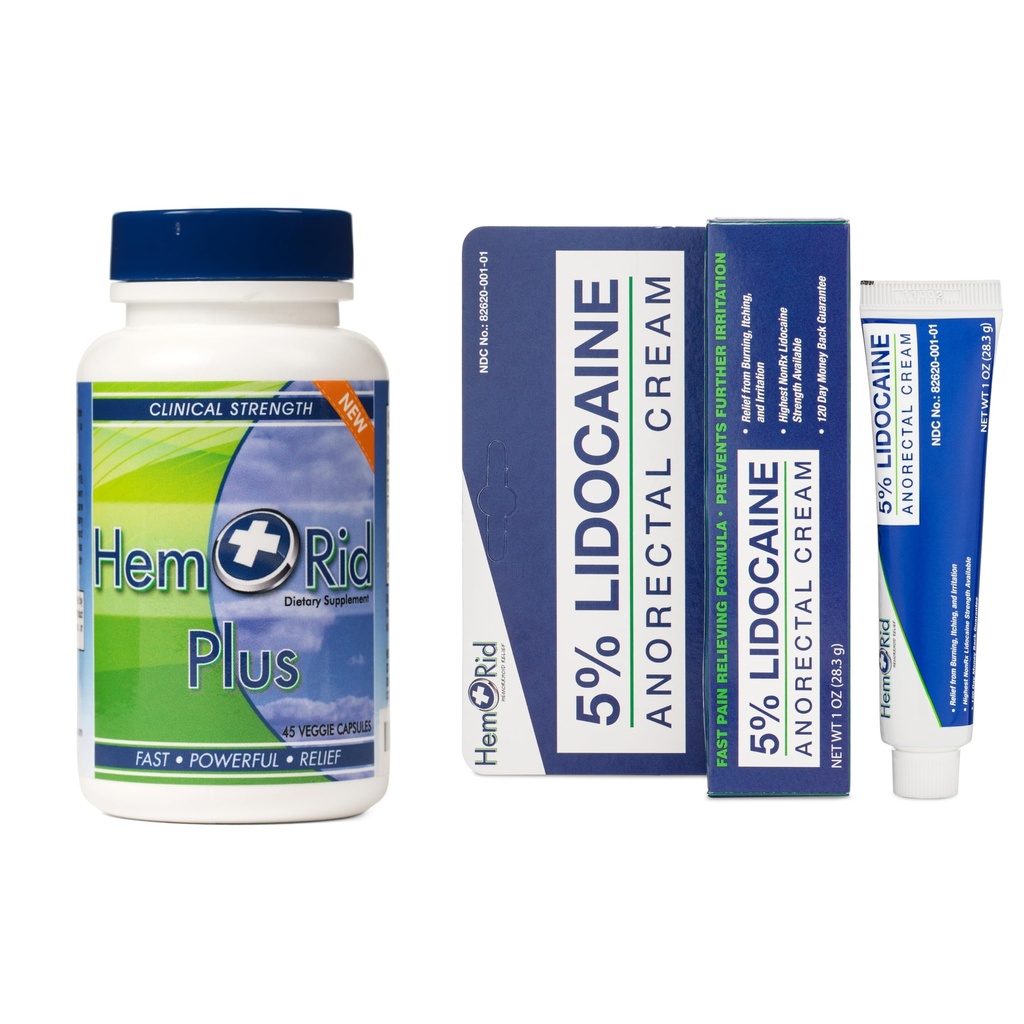 HemRid Plus & Lidocaine Cream Sche: Hemorrhoid Discomfort için Kapsamlı Bakım, ABD'de Sanat