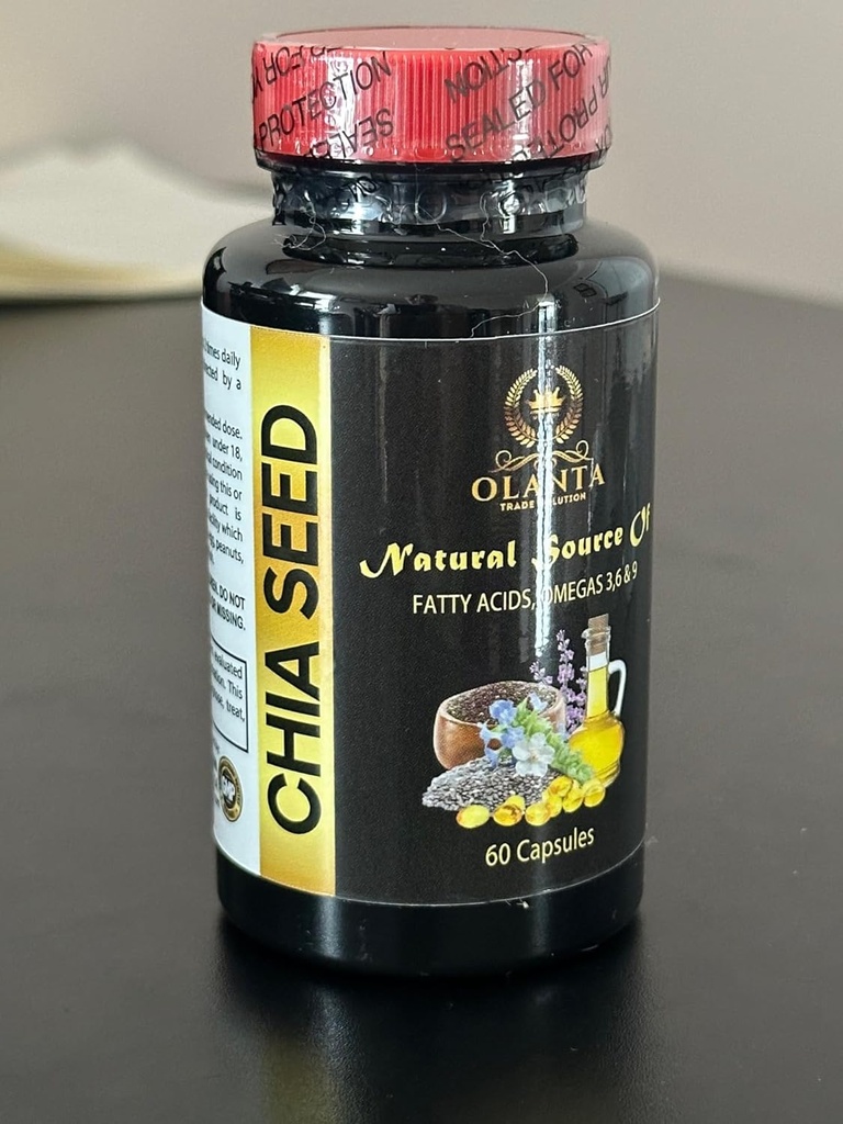 Kadınlar için Omega 3 Fatty asitleri - CHIA Tohum - Menopause için Enerji Supplements, Kadınlar için Digestive enzimler, Omega-3-1 Şişe 60 Softgels
