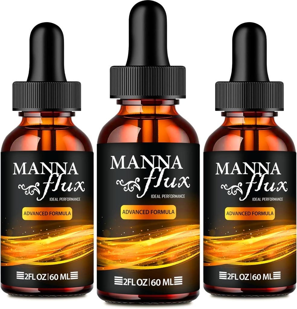 Manna flux Drops, Mannaflux Support Supplement Liquid Drops - maksimum Güçlü, Manna Flux Health & Wellness Drops, Mannaflux All Natural Formula, Manna Flux Liquid Drops Yorumlar (3 Pack)