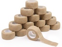 16 Rolls Kendi Yapıştırıcı Bandage – ForTomorrow 1 Perfect Small Breathable Cohesive Athletic Tape, Spor için Adherent Finger, İlk Yardım Tıbbi, Toe Sprates & Swelling