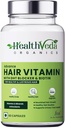 Genric Organics Advance Hair with Aston Blocker & Biotin | Klinik olarak Erkekler ve Kadınlar için Saç Vitaminleri - 60 Veg Capsules