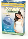 Üç Lollies Preggie Anti-Nausea Bilebands – Morning Hastaness Relief –- Side Etkisi Ücretsiz - 2 Kont (4 Bilebands) - Blue