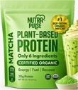 Vegan Protein Toz – 20g Organik Bitki Tabanlı Protein – Low Carb, Gluten-Free, Soy-Free, Dairy-Free – No Sugar, No Yapay Sweeteners – Smoothie, Baking & Cooking Friendly – 1 Pack