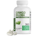 Bronson Ginkgo Biloba Ekstra Güçlü Destekler Beyin Fonksiyonlar ve Memory Support, 360 Vegetarian Capsules