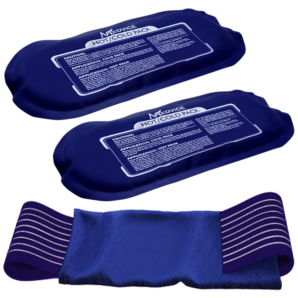 Injuries (3-Piece Set), Ortak Ağrı, Kas Soreness ve Body Inflammation - Reusable Gel balları - Atıcılar ve Ayaklar için Ait, Geri, Omuzlar, Arms ve Legs