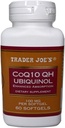 Trader Joe's CoQ10 QH UBIQUINOL 100 mg 60 Softgelsorbtion 100 mg 60 Softgels