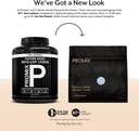 ProMix Beslenme Vakain Protein Tozu - Grass-Fed, Pasture Yükseltilmiş, Slow 25g Micellar Casein - 5.4g BCAAs Gluten Free, Sugar Free, Soy Free - Unflavored, 5lb