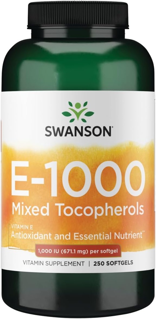 Swanson Vitamini 1000 Iu (671.1 Milligram) 250 Sgels