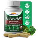 SulforaMAX - Sulforaphane Broccoli Immunity Supplement - [Formerly Regen-X] - Immune Support, Heart, Liver, Brain Health Supplements - Vegan, Non-GMO, 10.000 MCG Sulforaphane (30 Vegetarian Capsules)