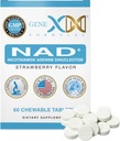 Genx Formulas 500 mg NAD+ Chewable Tabletler (60 Tablet - 30 Hizmet) | Actual NAD (Nicotinamid Adenine Dinüotide Actual) Precursor - Non-GMO, Vegetarian