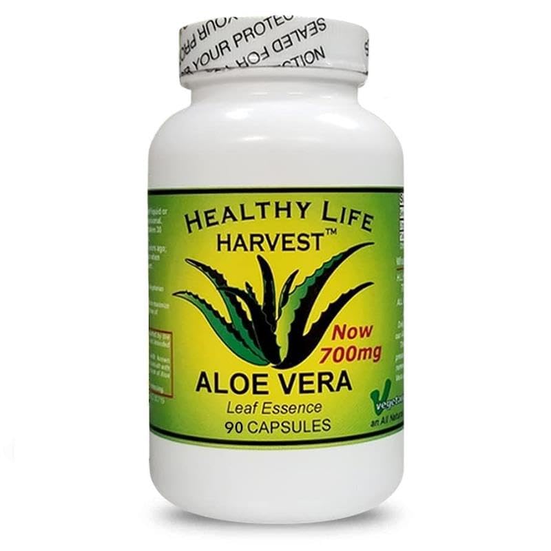ICAloe Capsules - IC Supplements, Non-GMO, 30 Yıl Vejetaryen - Her şişe 90 - 700 mg caps vardır