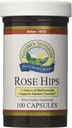 Nature's Sunshine Rose Hips, 100 Capsules, Kosher | Destekler Immunity, Natural Source of Vitamin C, Contains Beneficial Bioflavonoids ve Güçlü Antioksislar sağlayın