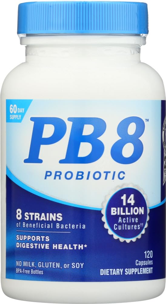 PB8 Pro-biyotik Asitofilius 120-say (Value Pack of 2)