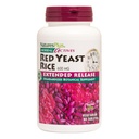 NaturesPlus Herbal Actives Red Yeast Rice, Genişletilmiş Yayın - 600 mg, 60 Vegan Tablet - Herbal Supplement - Cholesterol Support - Vegetarian, Gluten-Free - 60 Servisler