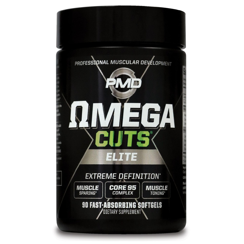 PMD Sports Omega, Elite Fat Kaybı -Muscle Defining Formula - Omega Fatty Acids, MCT's and CLA for Muscle Description and Bakım - Keto Friendly for Women and Men - Stimulant Free (90 Softgels)