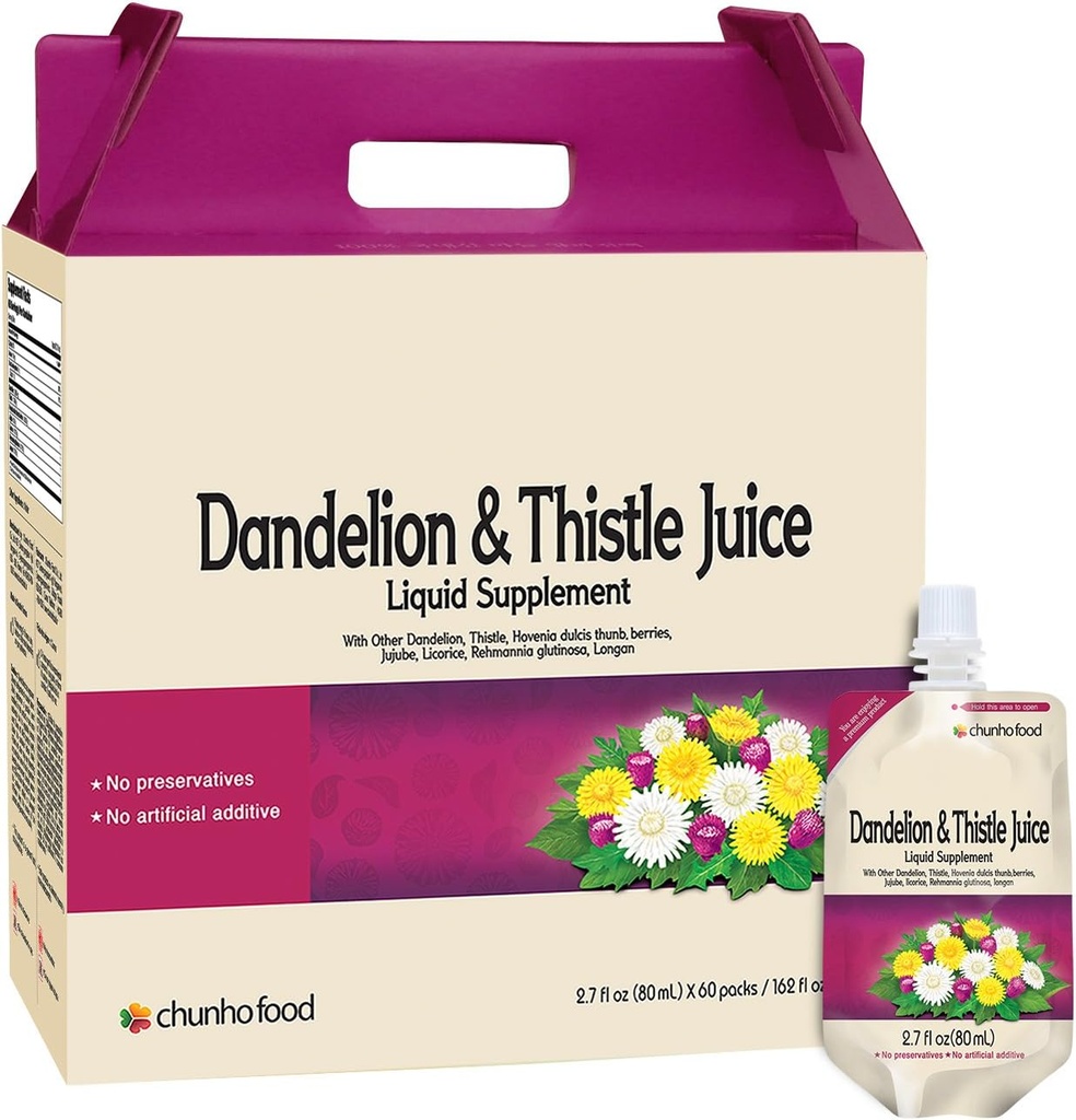 Dandelion & Butle Juice Supplement. Liver Health'i geliştirmek, Immunity geliştirmek. Preservatifler ve yapay Katkılar yok. ...