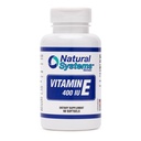 E 60 Yumuşakgels 400 IU Tarafından Natural Systems - Vitamin E Supplements Immune System Support * - Vitamin E Softgels Skin Care - Doğal Vitamin E Non-Sugar, Non-Artificial Flavors veya Preservatives