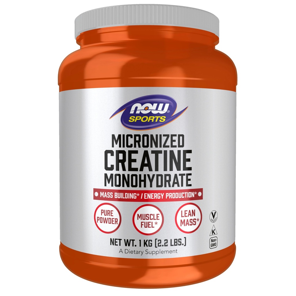 Şimdi Spor Beslenmesi, Mikronized Kretine Toz 500 g, Mass Building*/Energy Production*, 1 kg.