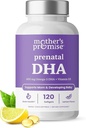 Kadınlar için Prenatal DHA 600 mg + 400 IU Vitamin D3 | 120 Softgels | Destekler Beyin Sağlığı | Triglyceride Omega 3 Balık Yağı DHA Prenatal Vitaminleri Gecikme & Hemşirelik için | 300 mg per Capsule
