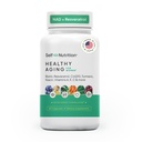 Kadınlar için sağlıklı Aging Supplement - Resveratrol, NAD, Collagen Branson, Biotin, Hyaluronic Acid & More. Hücre Sağlığı, Güzellik, Longevity - ABD, Vegan, 60 Capsules.