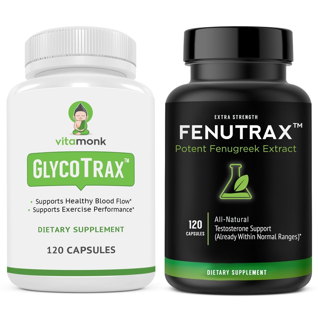 VitaMonk Fenugreek Tohum ve GPLC - Destekler Circulation ve Sağlıklı testosteron Seviyeleri