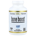 California Gold Nutrition Bone Boost Supplement, Bone Health için destek, D vitamini ve Vegetarian Friendly, Gluten Free, Non-GMO, 120 Tabletler