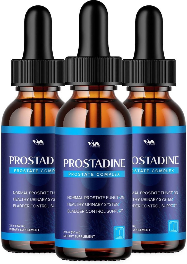 Prostate Health için Prostadine Drops - Prostadine Bladder & Urination Support, maksimum Güçlü, 2024 Geliştirilmiş Formula, 3 - Ay Supply