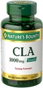 Nature's Bounty Tonalin Pills and Diyetary Supplement, Diyet ve Vücut Desteği, 1000 mg, 50 Hızlı Yayın Softgels