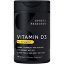 Spor Araştırması 10.000 iu Vitamin D3 Organik Buhar Yağı ile Tamamlanan - Güçlü Kemikler ve Immune Health için D vitamini - Desteksorun - Non-GMO - 250mcg, 120 Mini Yumuşakgels for Yetişkinler