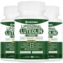 1000MG Liposomal Luteolin, maksimum Aborpsiyon, Potent Luteolin Supplement 180 Capsules