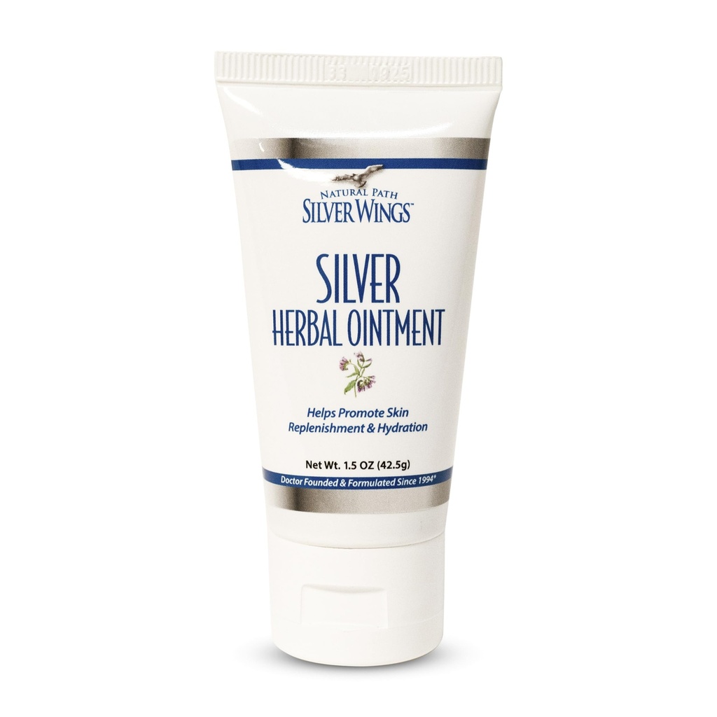 Doğal Pat Silver Wings 250ppm Silver Herbal Ointment - Nourishing and Moisturizing Skin Care 1.50oz