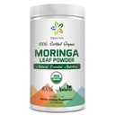 sertifikalı Organik Moringa Leaf Toz-1Lb. USDA sertifikalı Organik. 100% Pure ve Original. Doğal olarak Enerjiyi artırır, Metabolism ve Immunity. Raw Green Whole Superfood. No GMO, Gluten Free