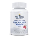 Nordic Naturals Zero Sugar Melatonin Gummies, Raspberry - 60 Gummies - 1.5 mg Melatonin - Büyük Tadı - Restful Sleep, Anti-GMO, Vegan - 60 Hizmet
