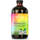 Serene Herbs - Soursop Bitters - Organik Herbal Guanabana Detox Black Seed, Moringa & Ginger - Supports Digestive Wellness & Immune Function - 16 fl ozz